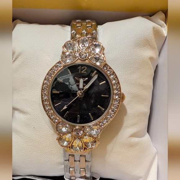 Invicta Accessories - Invicta Wildflower Women's Watch  30mm, Silver Gold (69106) NIB